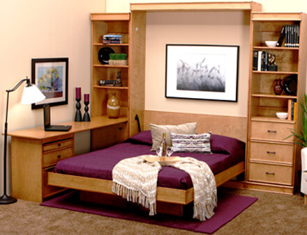 Barrington Wall Bed with Side Desk