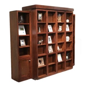 Library Murphy Wall Bed - Wallbeds n More Reno