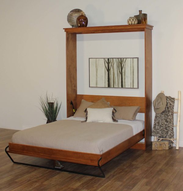 Lodge Angle Open Wall Bed - Reno Wallbeds