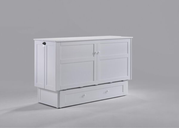 Clover Muphy Cabinet Bed White