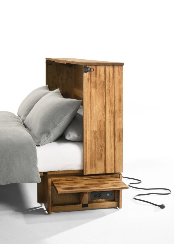 Ranchero Murphy Cabinet Bed Bakar Detail